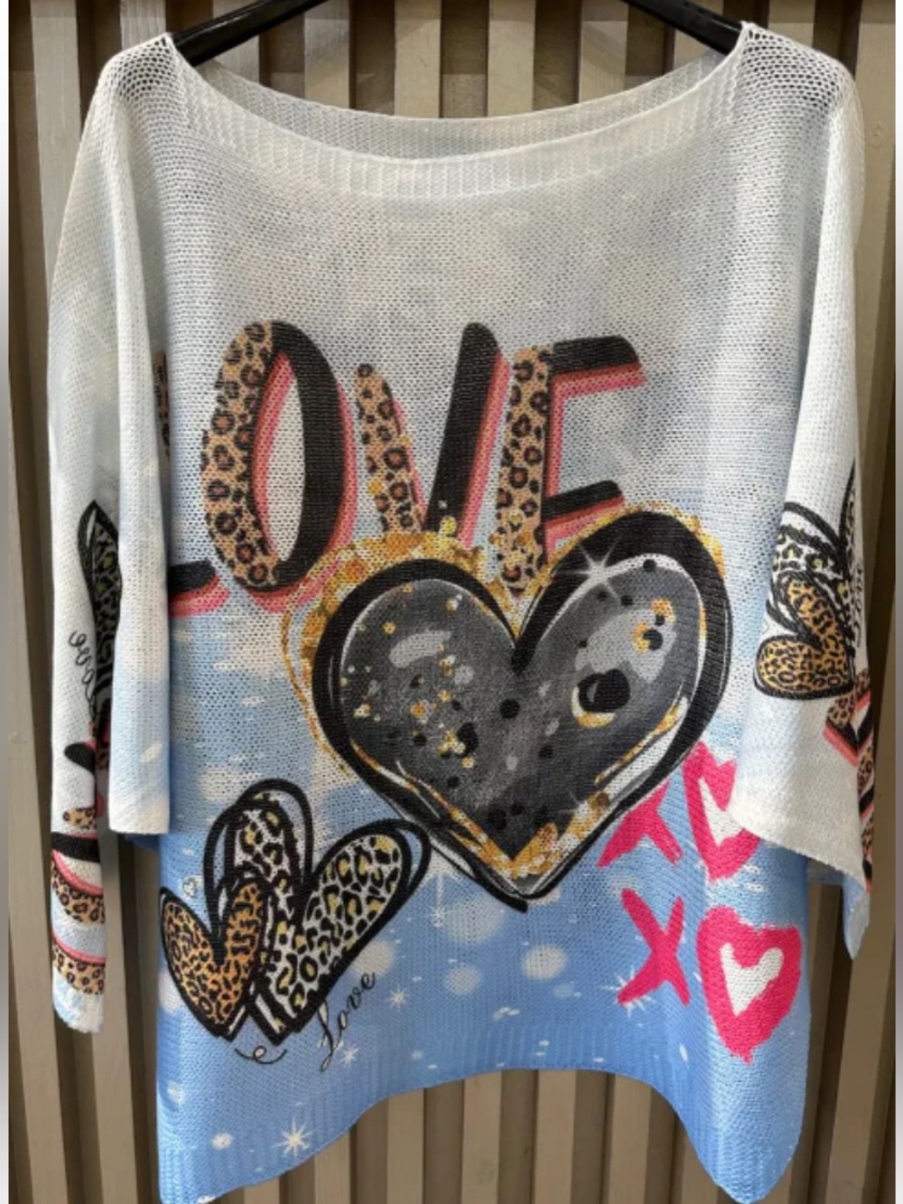 299 ❤️ LOOWIE one size love sweater